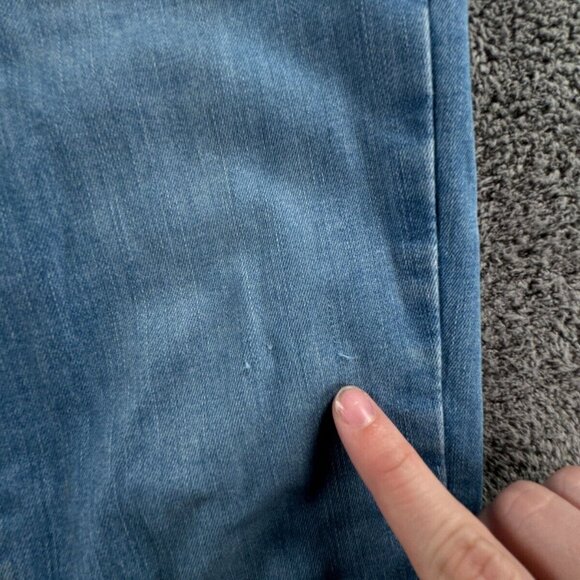 Levis Premium 720 High Rise Super Skinny Denim Blue Jeans Women Size 27 Adult - Picture 9 of 16
